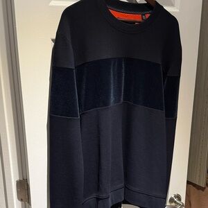 Ted Baker Men's Dark Navy Crewneck Sweater